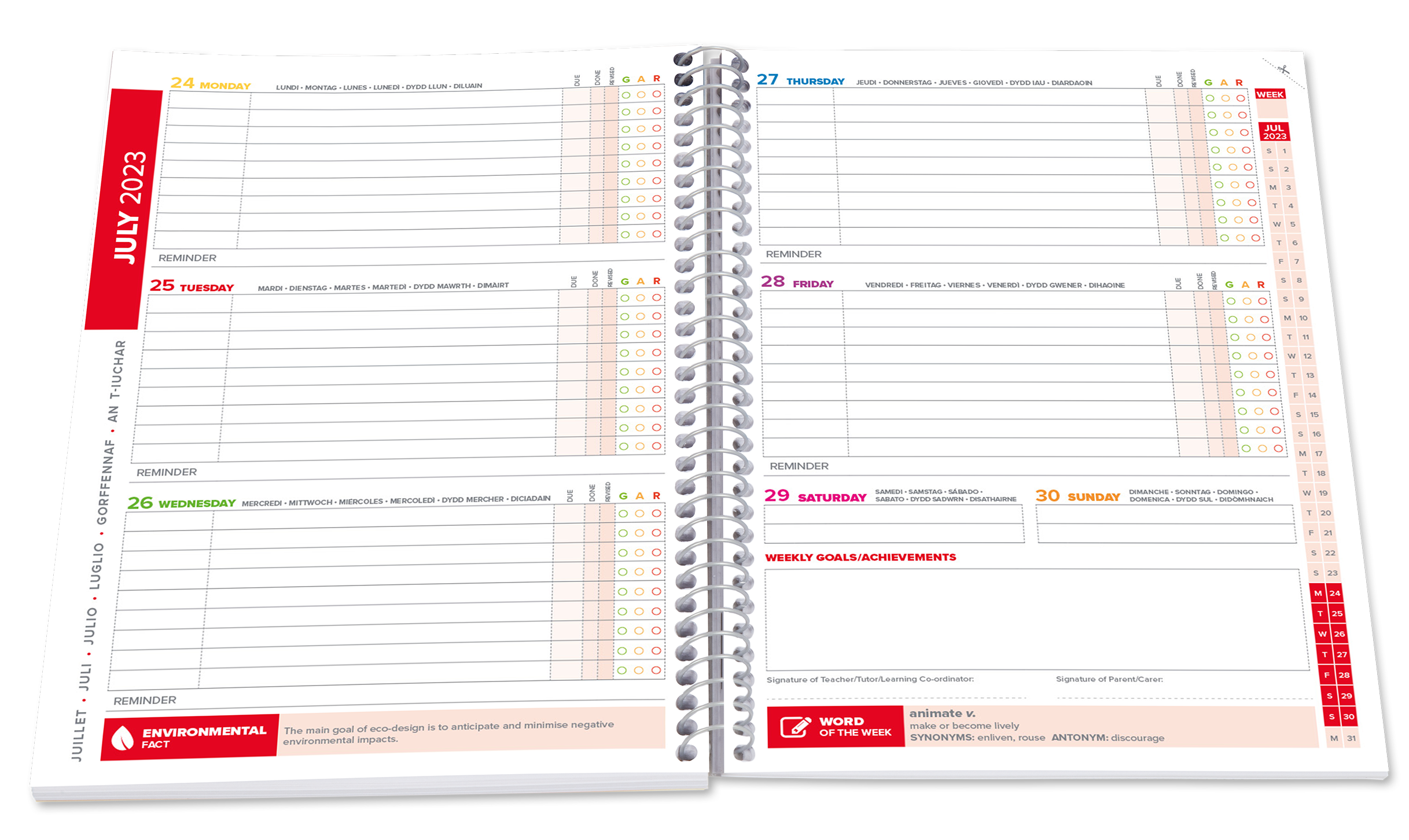 student planners uk
