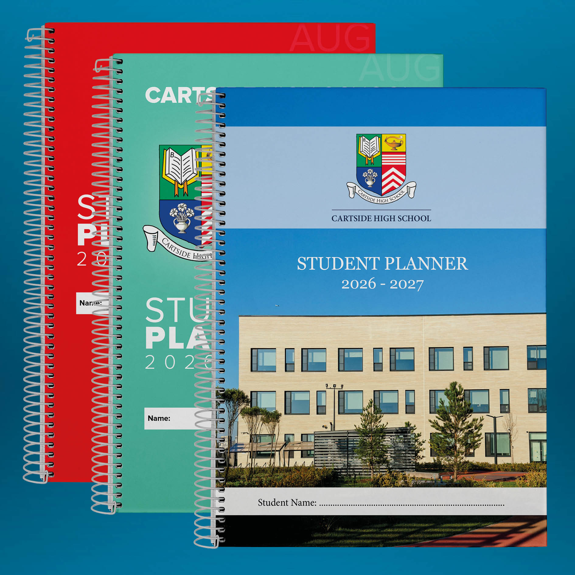 Secondary School Student Planners